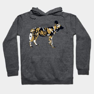 African Painted Dog Hoodie